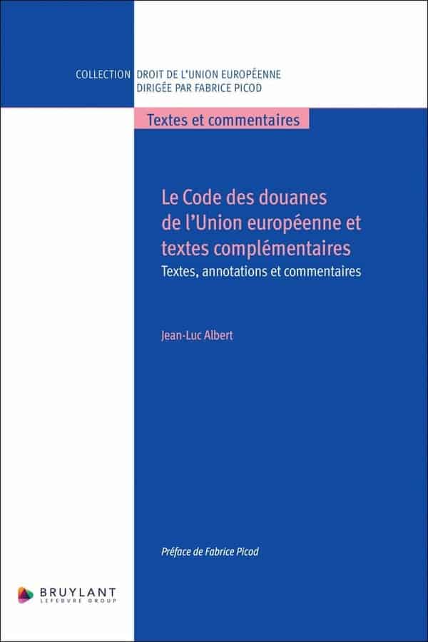 code des douanes